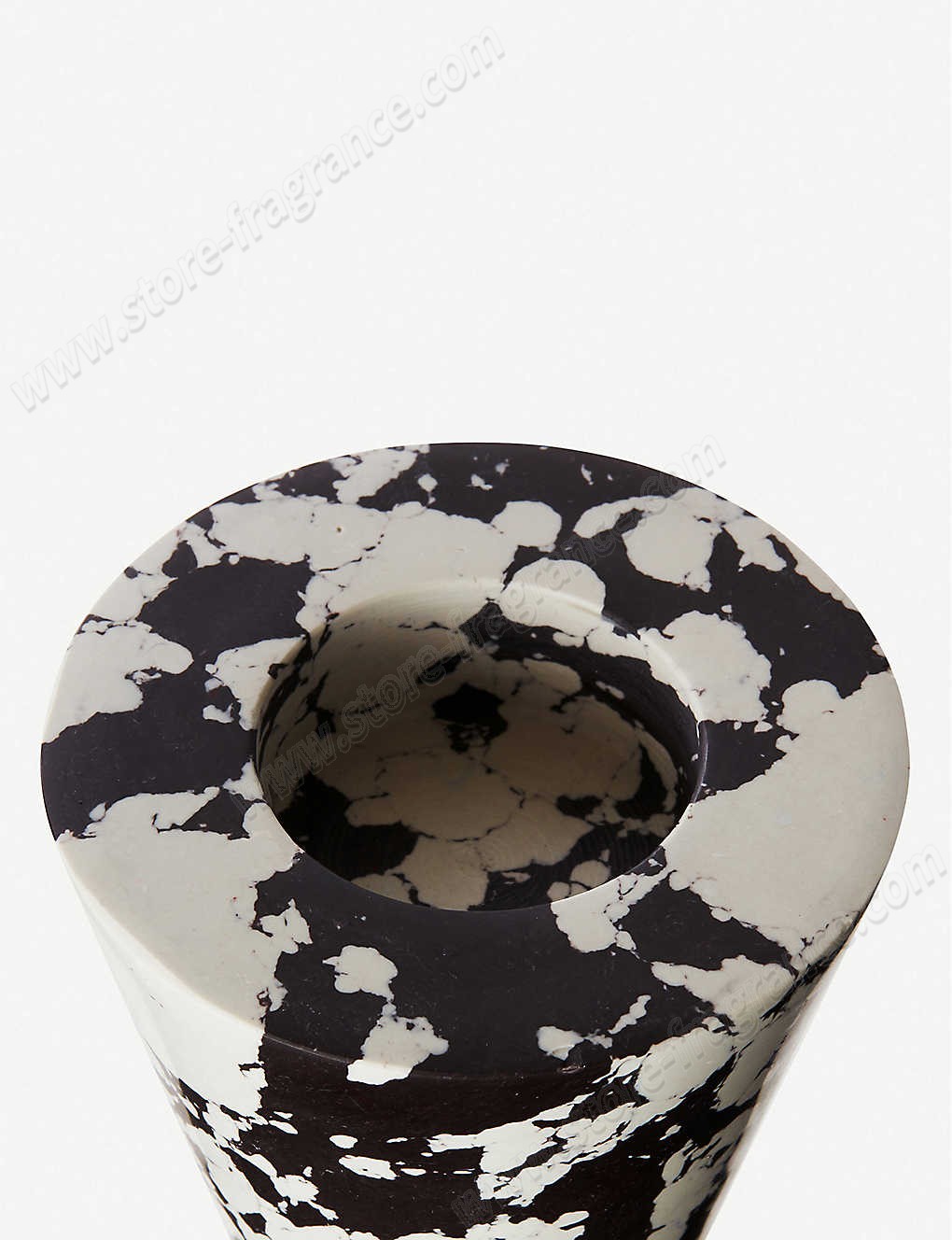 TOM DIXON/Swirl marble cone candle holder 22cm ✿ Discount Store - -1