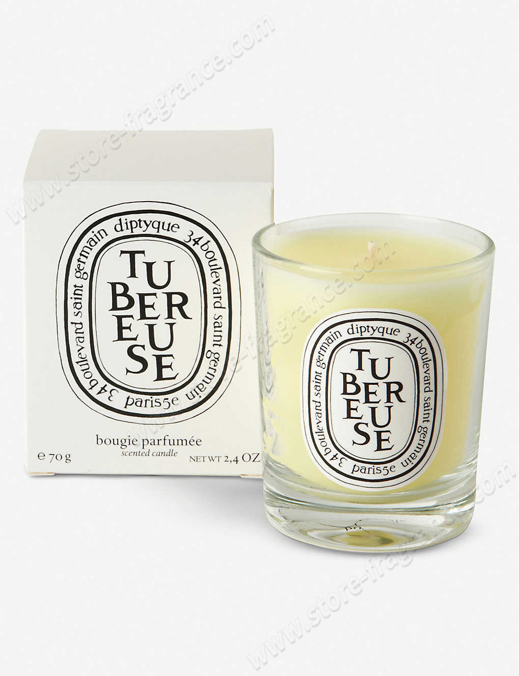 DIPTYQUE/Tuberose mini scented candle ✿ Discount Store - -1