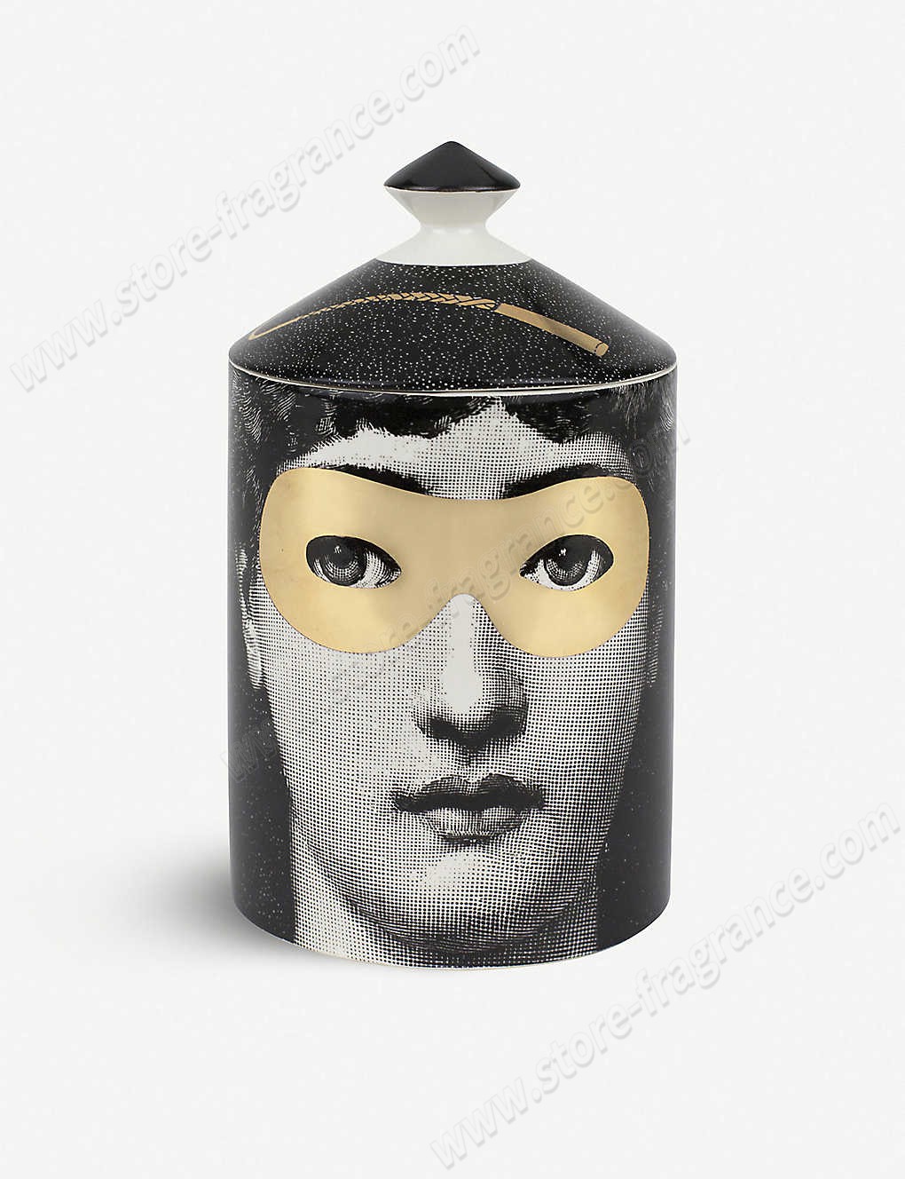 FORNASETTI/Golden burlesque gold 300g candle ✿ Discount Store - -1