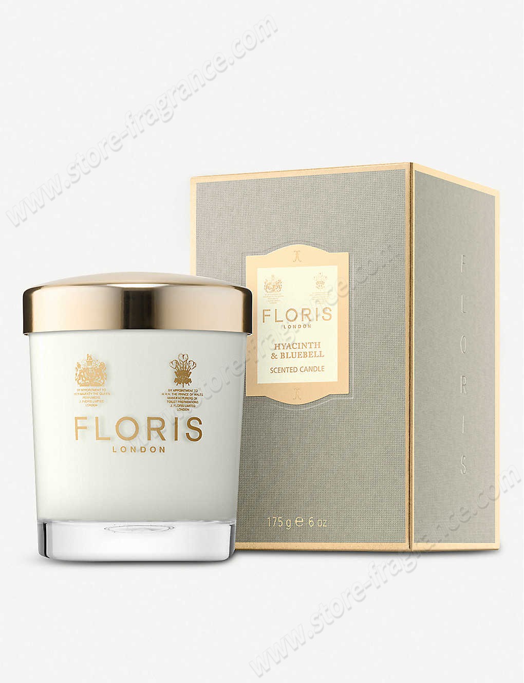 FLORIS/Hyacinth and bluebell scented candle 175g ✿ Discount Store - -1