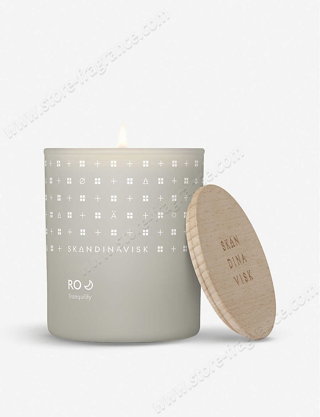 SKANDINAVISK/RO scented candle with lid 200g ✿ Discount Store - -1