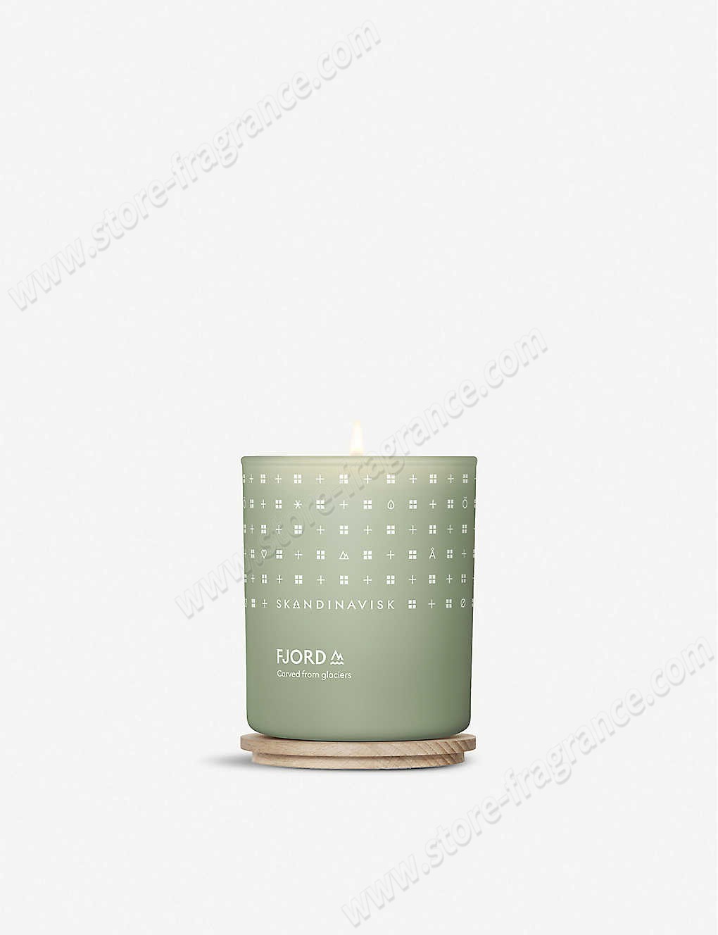 SKANDINAVISK/FJORD scented candle with lid 200g ✿ Discount Store - -1
