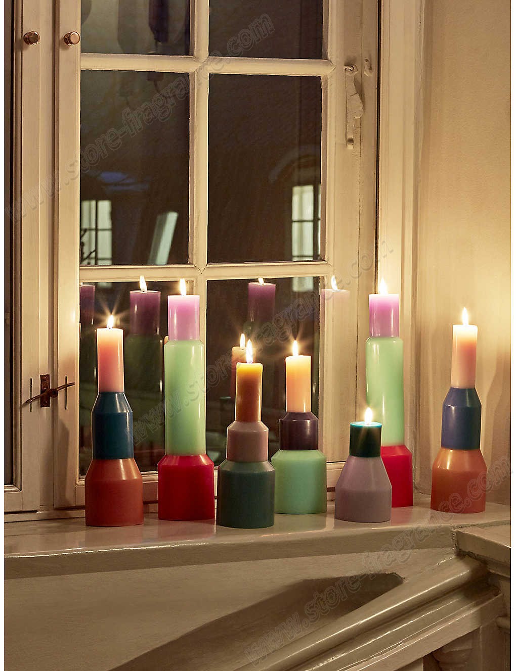HAY/Medium Pillar candle 25cm ✿ Discount Store - -1