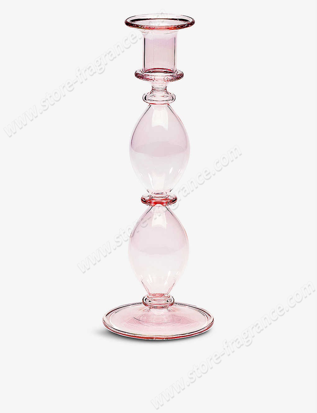 ANNA + NINA/Olympia glass candle holder 23cm ✿ Discount Store - -1
