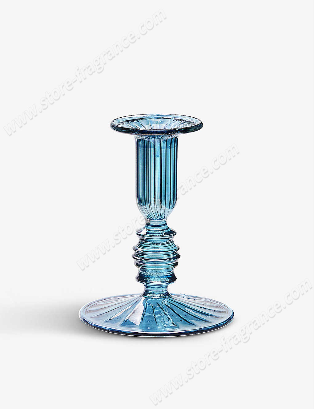 ANNA + NINA/Ocean glass candle holder 11cm ✿ Discount Store - -1