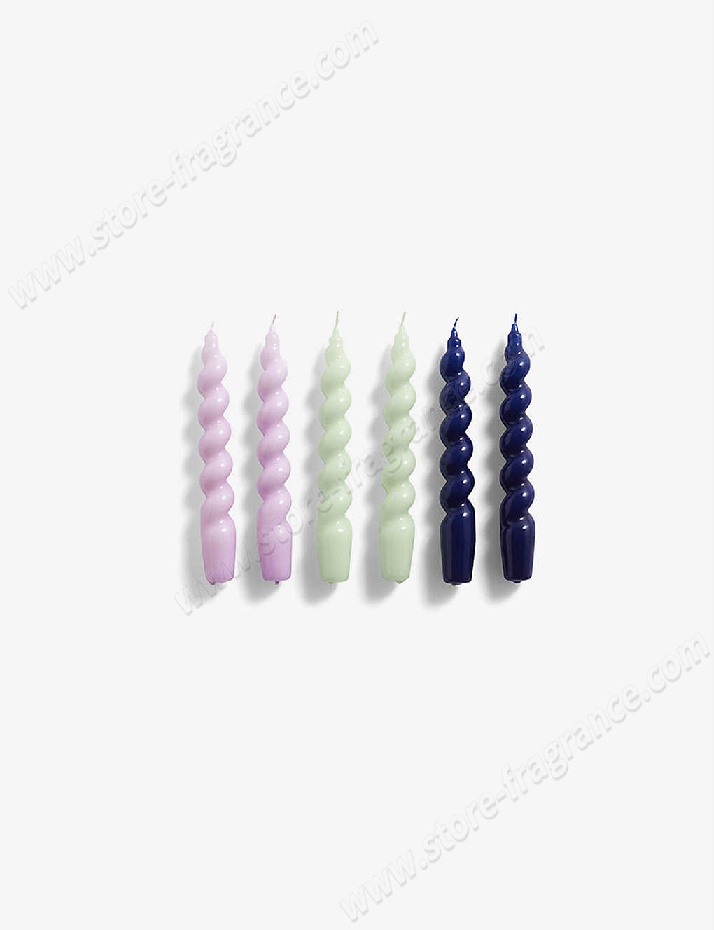 HAY/Spiral candles set of six ✿ Discount Store - -0