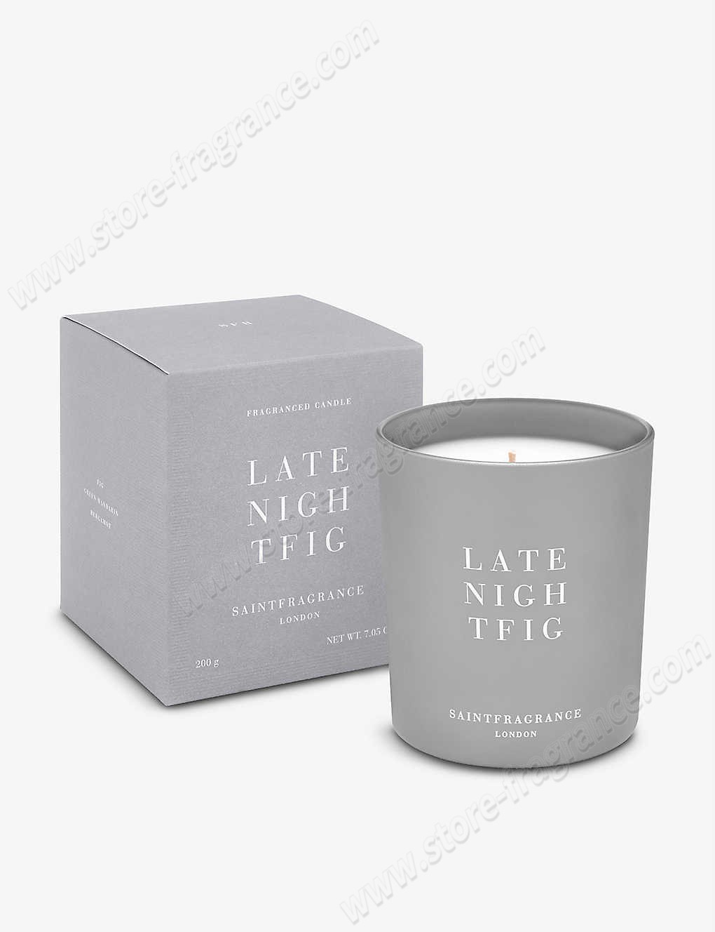 SAINT FRAGRANCE LONDON/Late Night Fig scented candle 200g ✿ Discount Store - -1