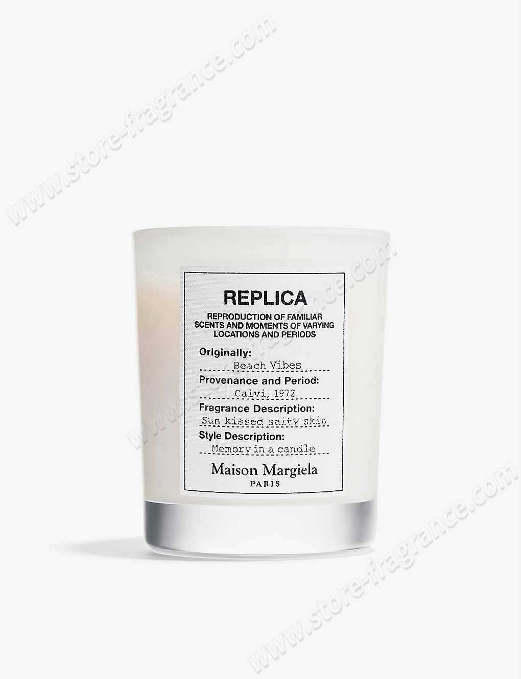 MAISON MARGIELA/Replica Beach Vibes scented candle 165g ✿ Discount Store - -0
