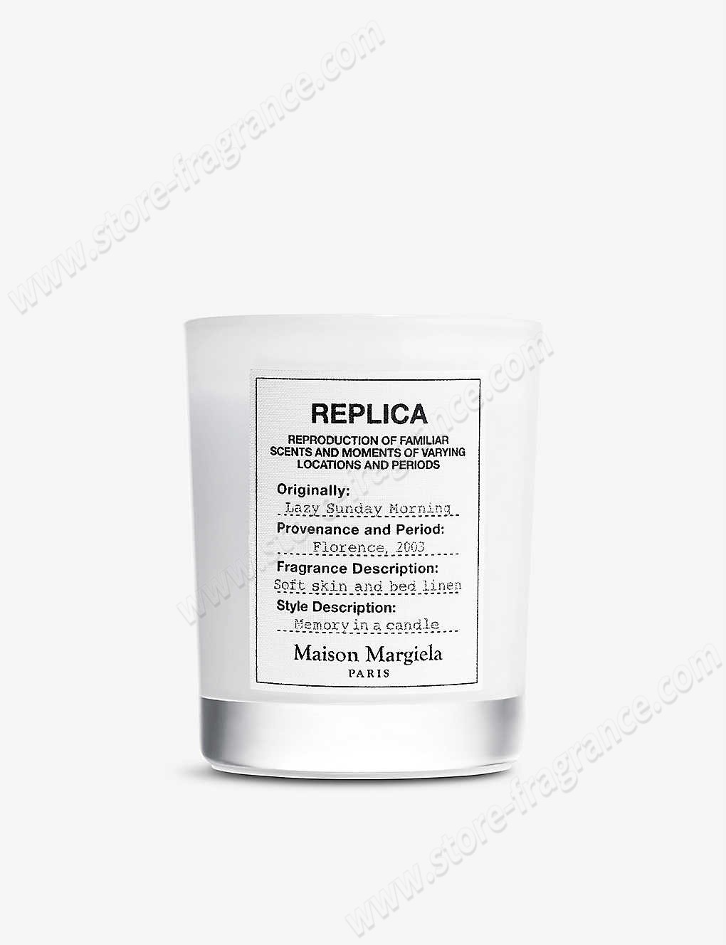 MAISON MARGIELA/Replica Lazy Sunday Morning scented candle 165g ✿ Discount Store - -0
