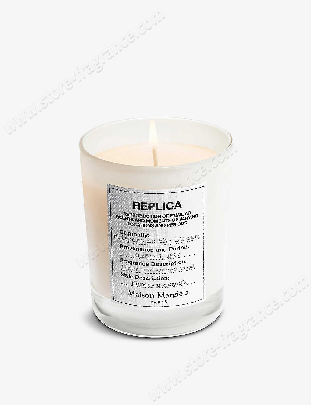 MAISON MARGIELA/Replica Whispers in the Library scented candle 165g ✿ Discount Store - -1