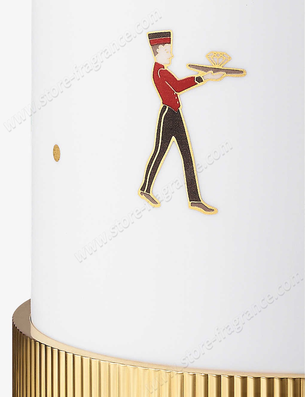 CARTIER/Diabolo de Cartier porcelain medium candle holder 10cm ✿ Discount Store - -1