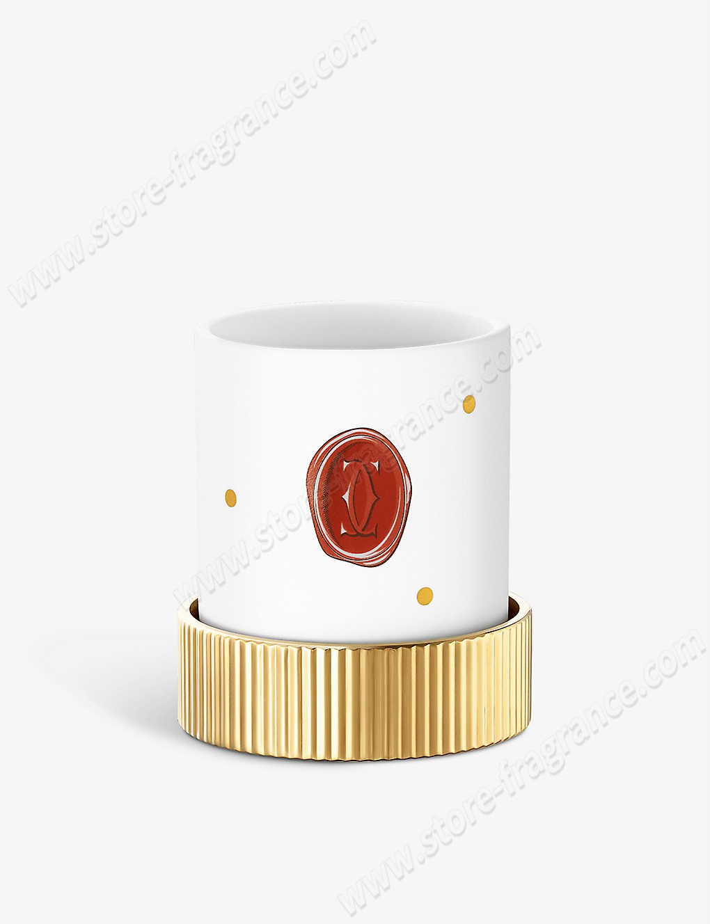 CARTIER/Diabolo de Cartier porcelain extra-small candle holder 6.7cm ✿ Discount Store - -0