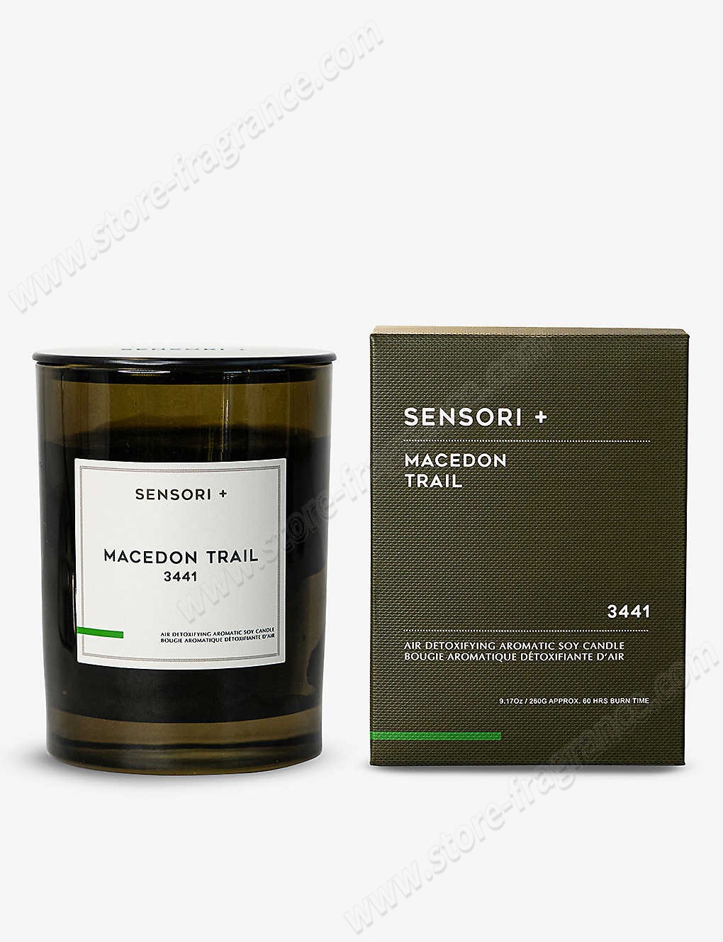 SENSORI+/Macedon Trail detoxifying soy candle 260g ✿ Discount Store - -1