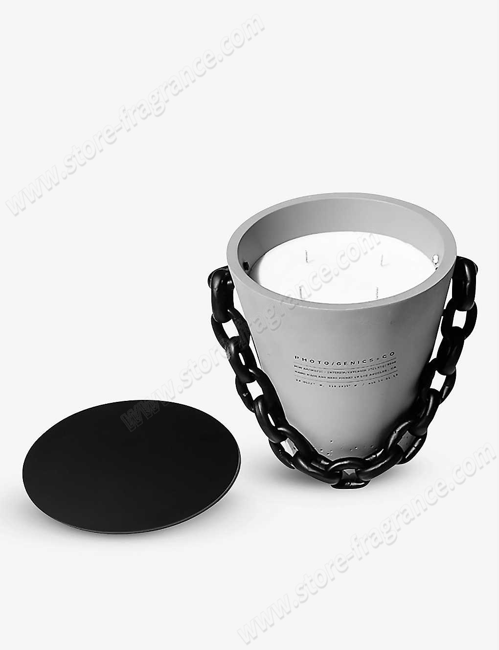 PHOTOGENICS & CO./Sativa XL concrete bucket candle 120oz ✿ Discount Store - -0