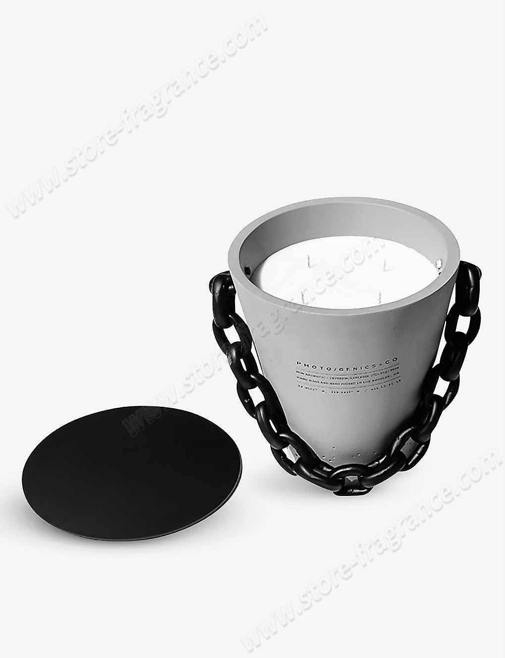 PHOTOGENICS & CO./No. 6 Hyssop XL concrete bucket candle 120oz ✿ Discount Store - -1