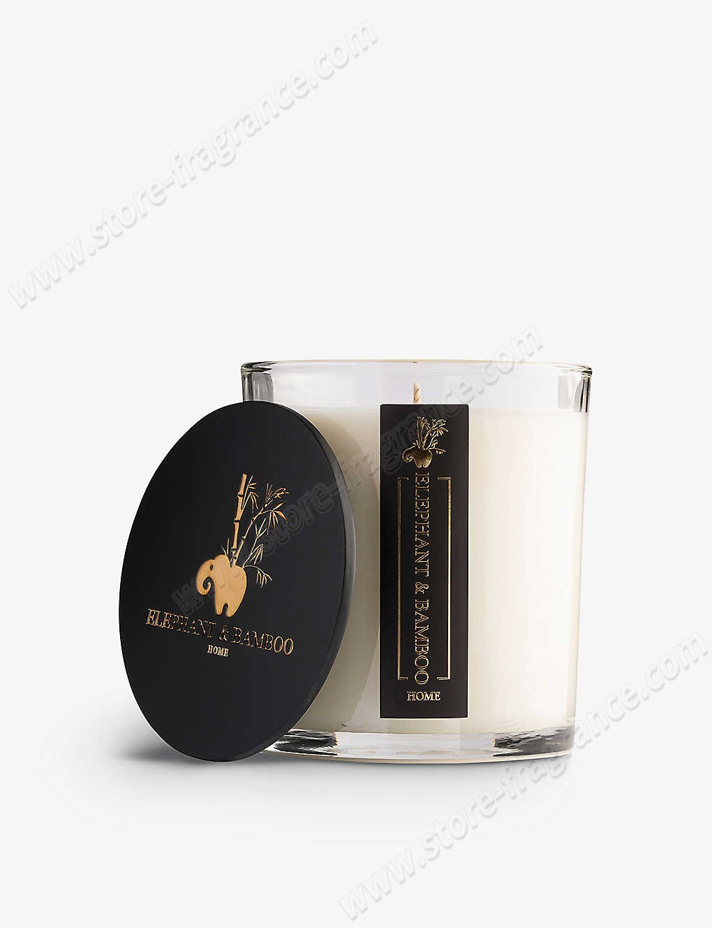ELEPHANT & BAMBOO/Lychee Peony scented candle 300g ✿ Discount Store - -0
