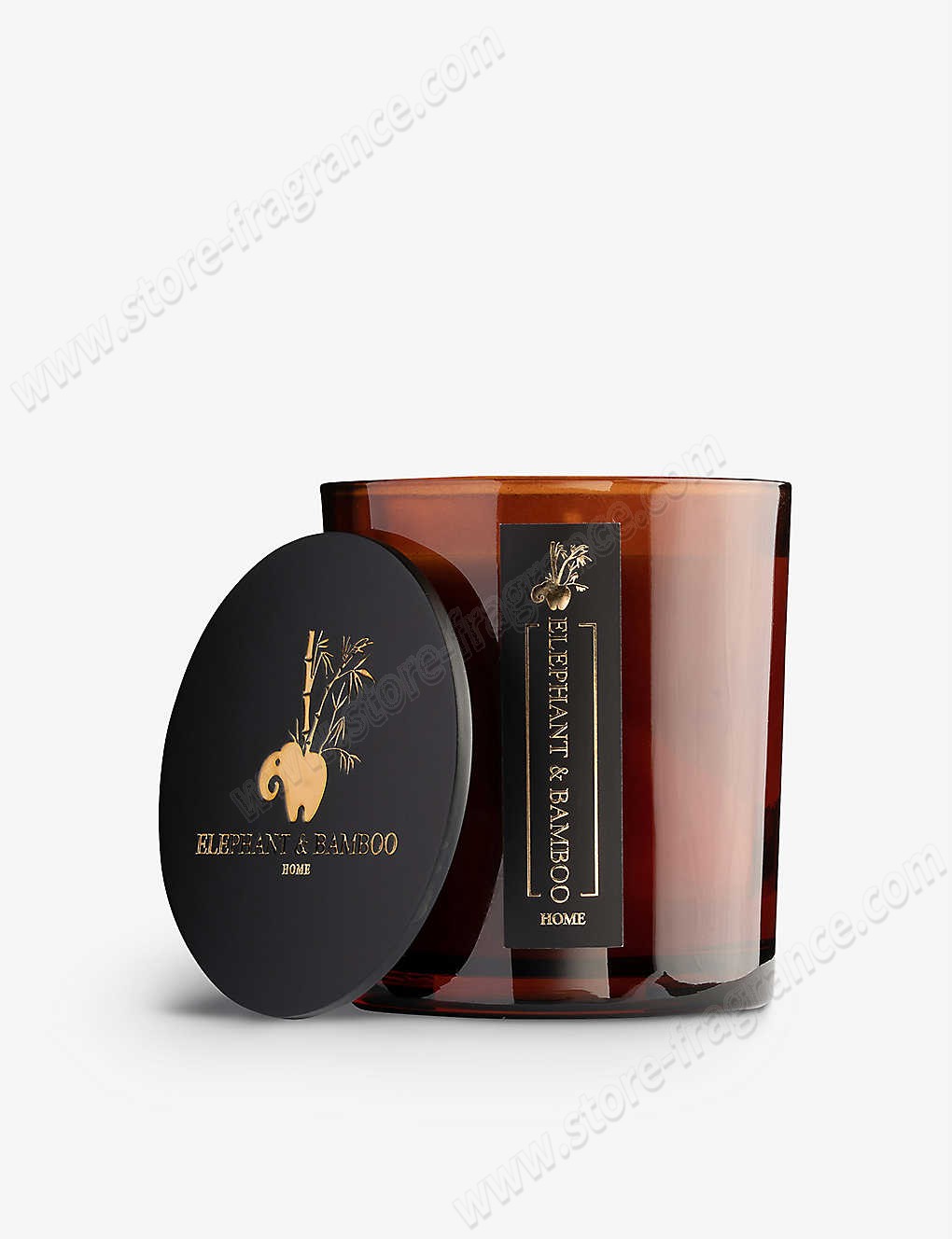 ELEPHANT & BAMBOO/Egyptian Amber scented candle 300g ✿ Discount Store - -0