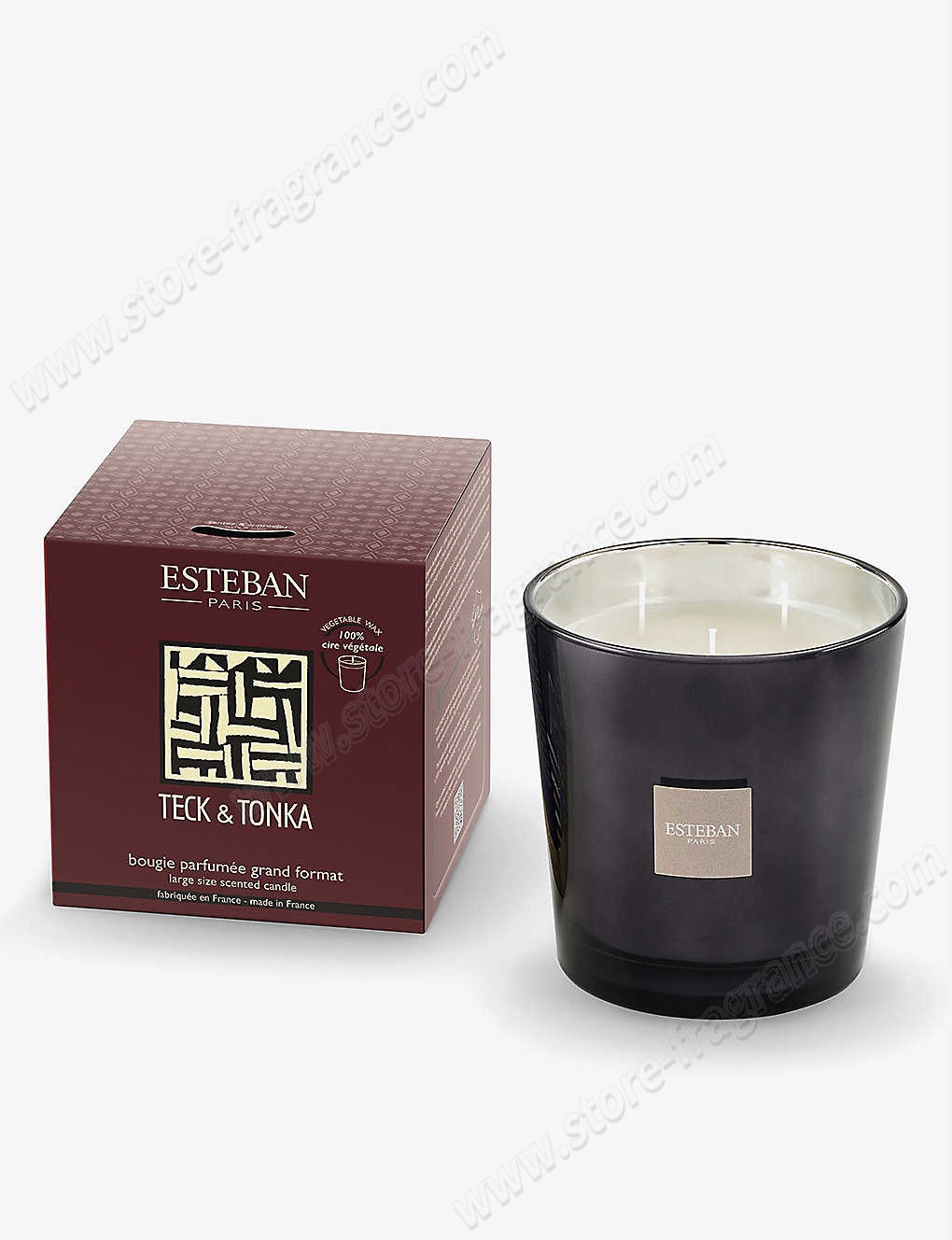 ESTEBAN/Teck & Tonka three-wick scented candle 450g ✿ Discount Store - -0
