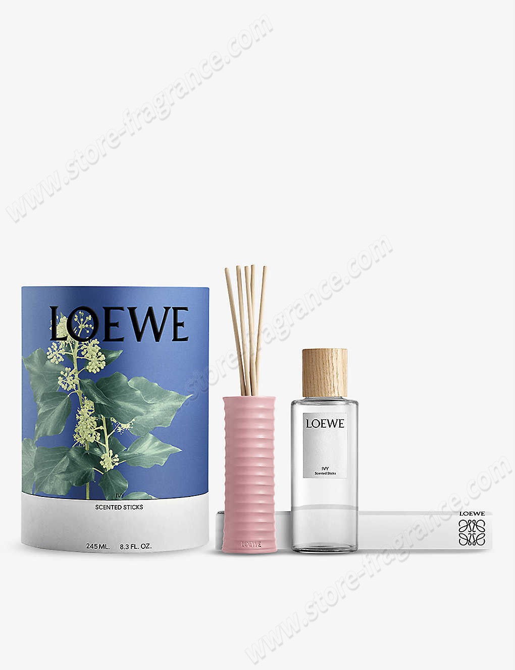 LOEWE/Ivy ceramic and rattan room diffuser set 245ml ✿ Discount Store - -0