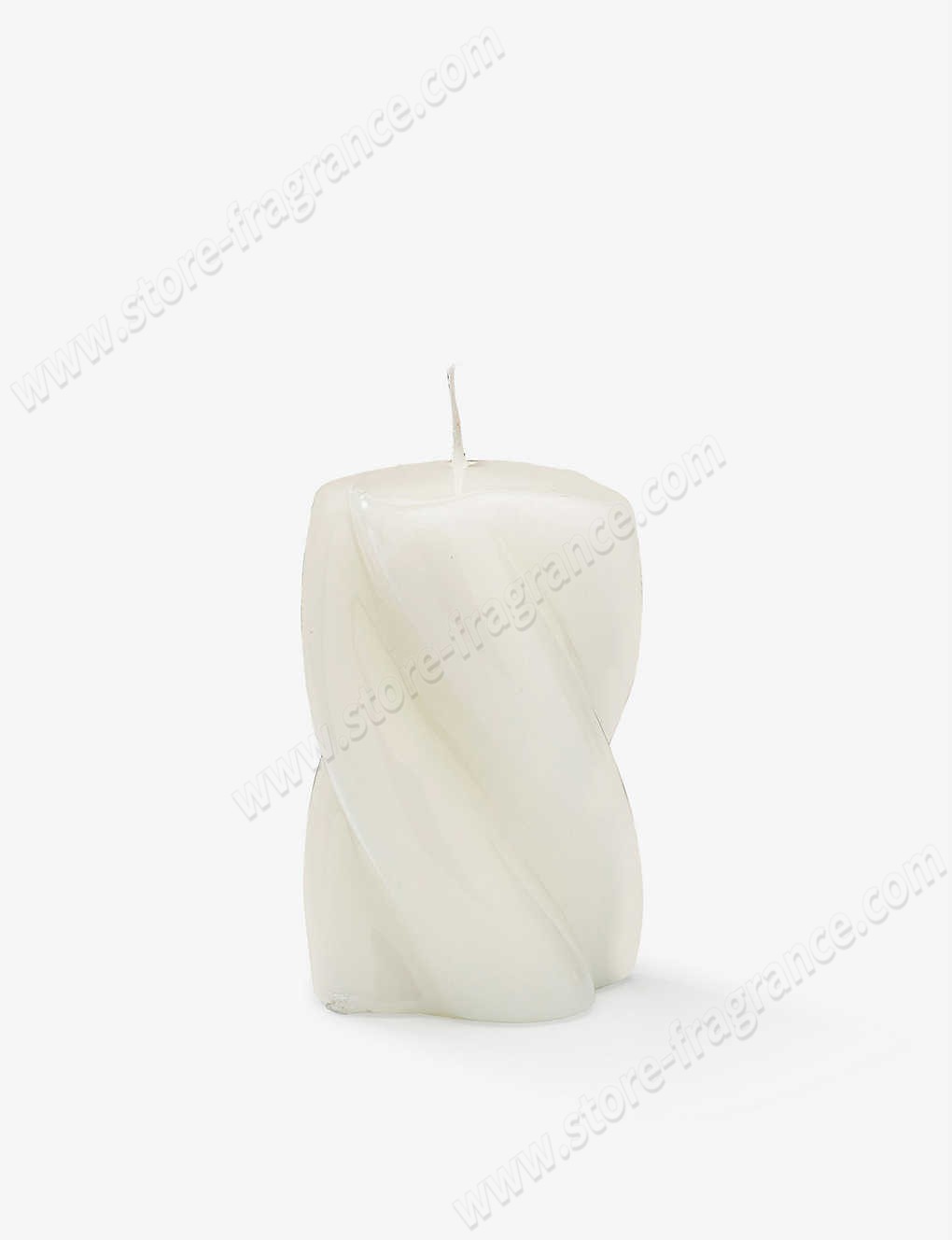 ANNA + NINA/Blunt twisted candle 10cm Limit Offer - -0