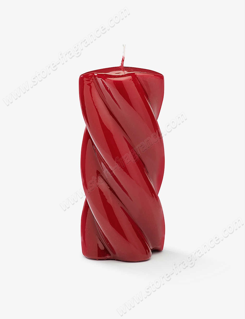 ANNA + NINA/Blunt Twisted paraffin candle 14cm Limit Offer - -0