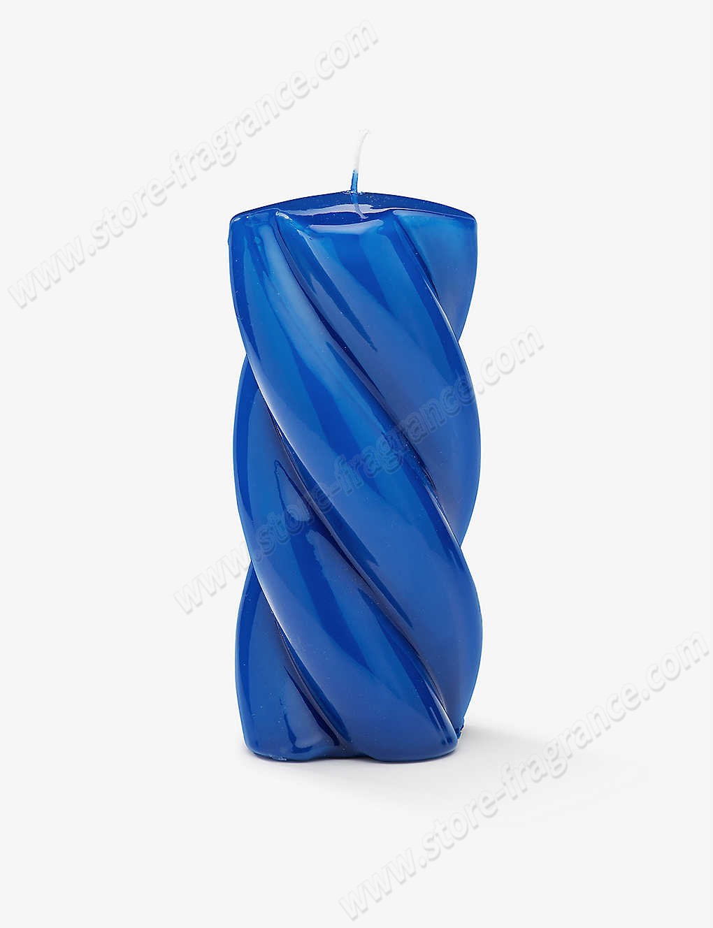 ANNA + NINA/Blunt Twisted paraffin candle 14cm Limit Offer - -0