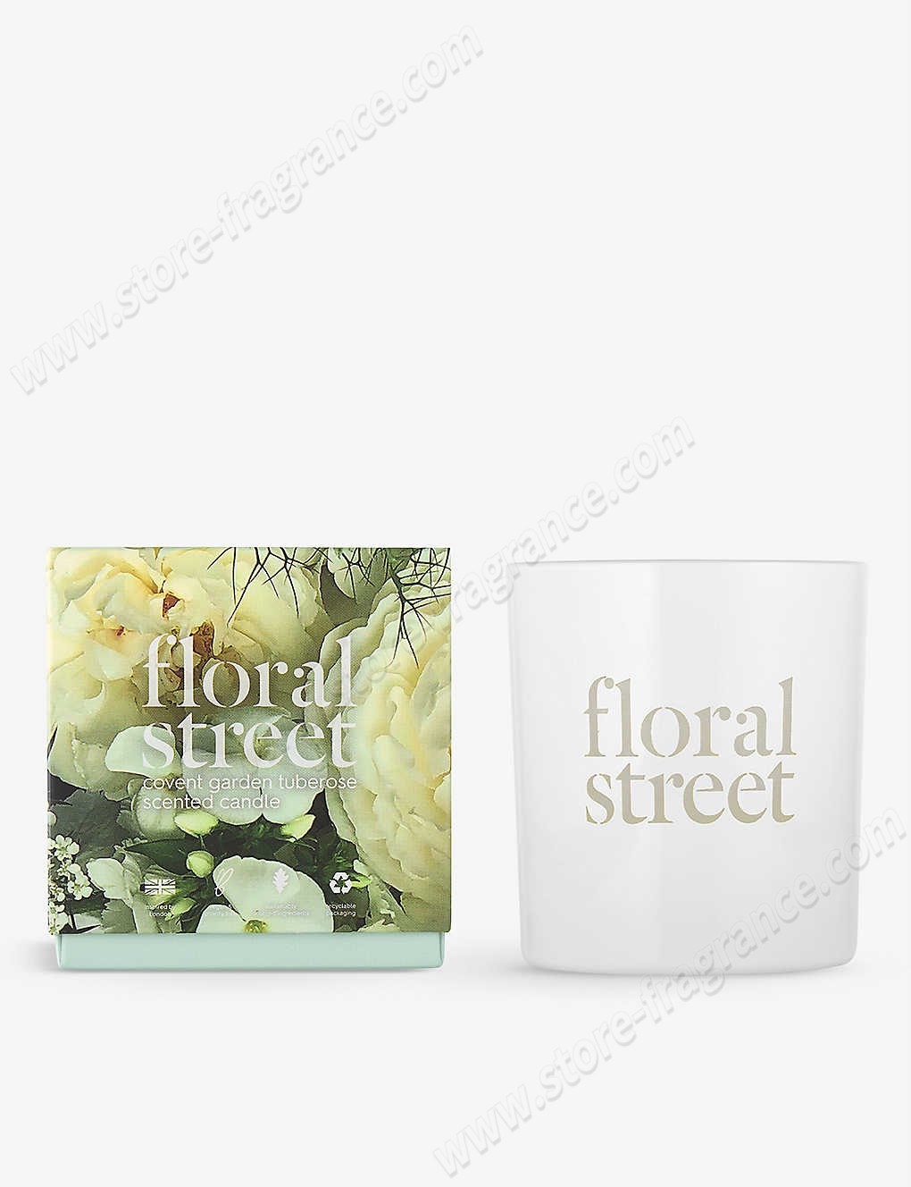FLORAL STREET/Covent Garden Tuberose scented candle 200g ✿ Discount Store - -1