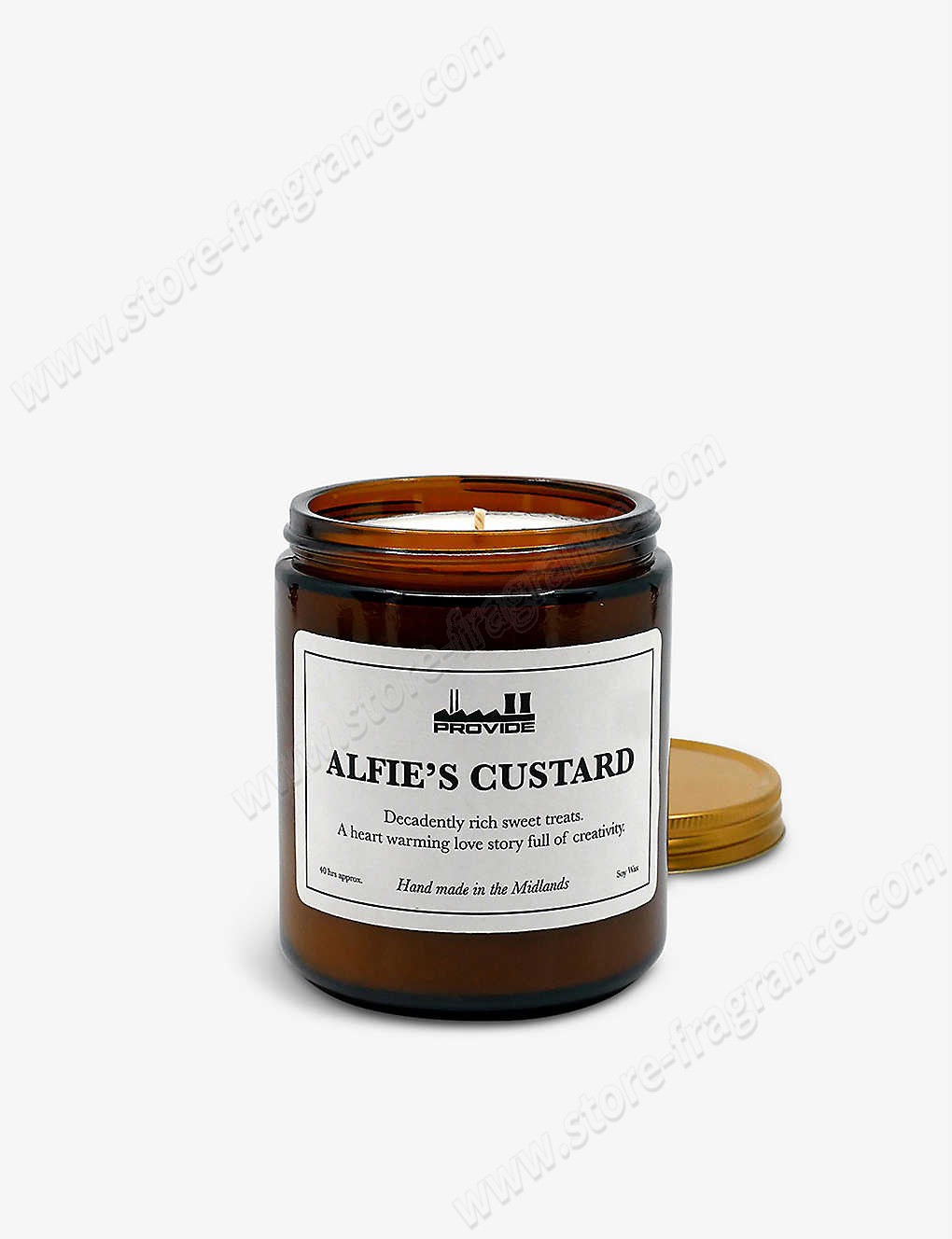 PROVIDE/Alfie’s Custard soy scented candle 200g ✿ Discount Store - -0