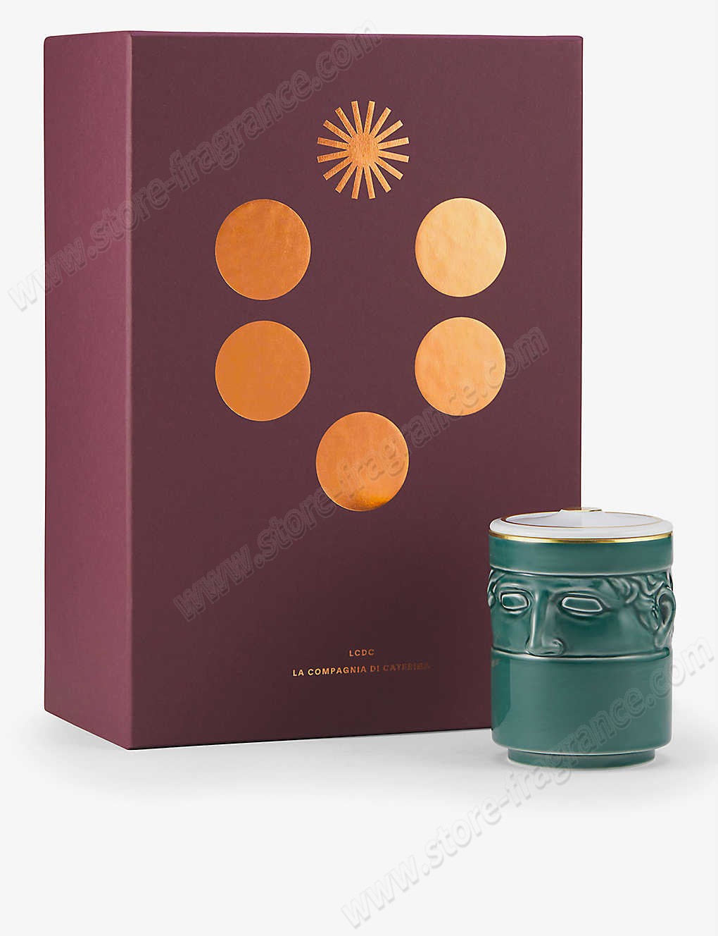GINORI 1735/Il Seguance scented candle in porcelain pot 190g ✿ Discount Store - -1