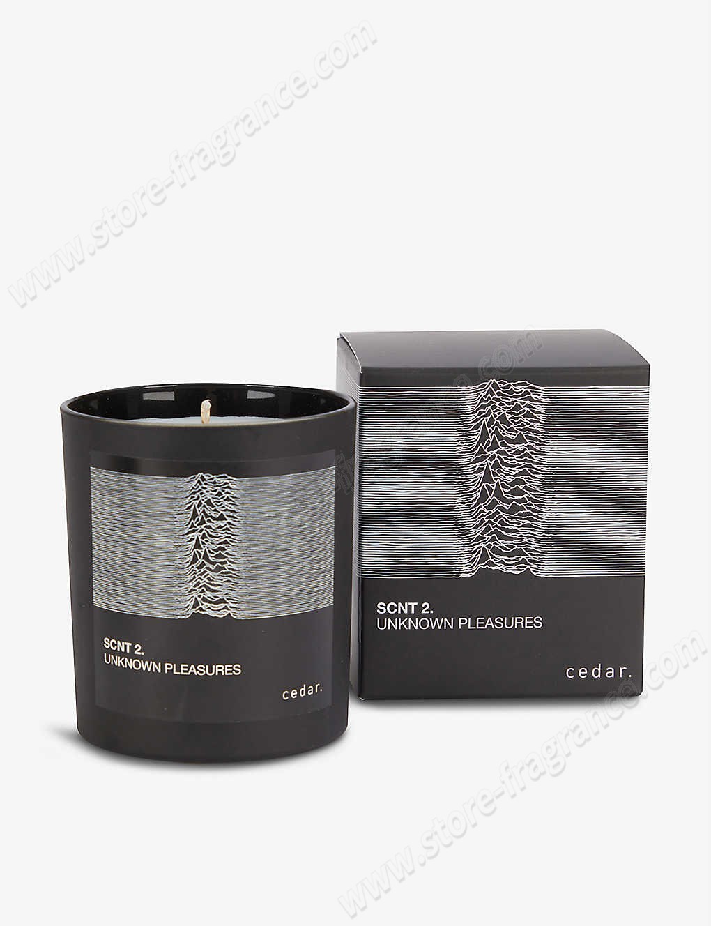FACTORY RECORDS/Factory Records x Cedar Joy Division SCNT 3. Unknown Pleasures natural-wax candle 240g ✿ Discount Store - -1