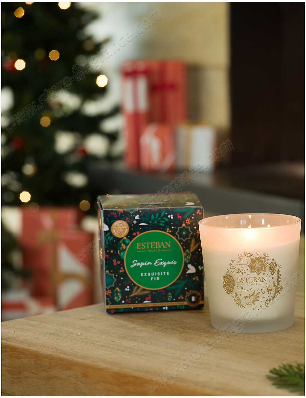ESTEBAN/Exquisite Fir scented candle 450g ✿ Discount Store - -1