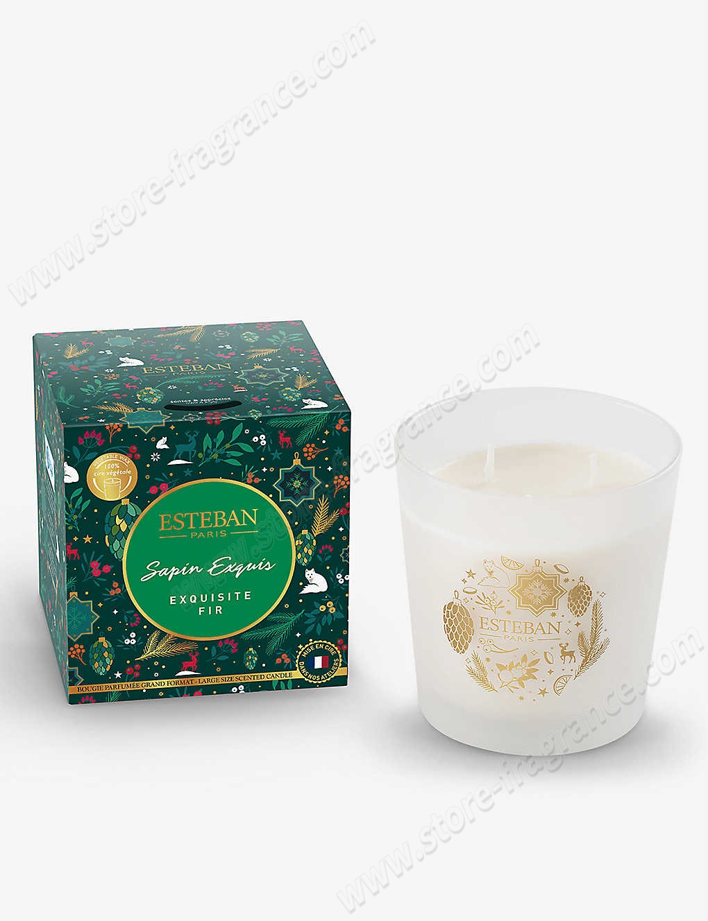 ESTEBAN/Exquisite Fir scented candle 450g ✿ Discount Store - -0