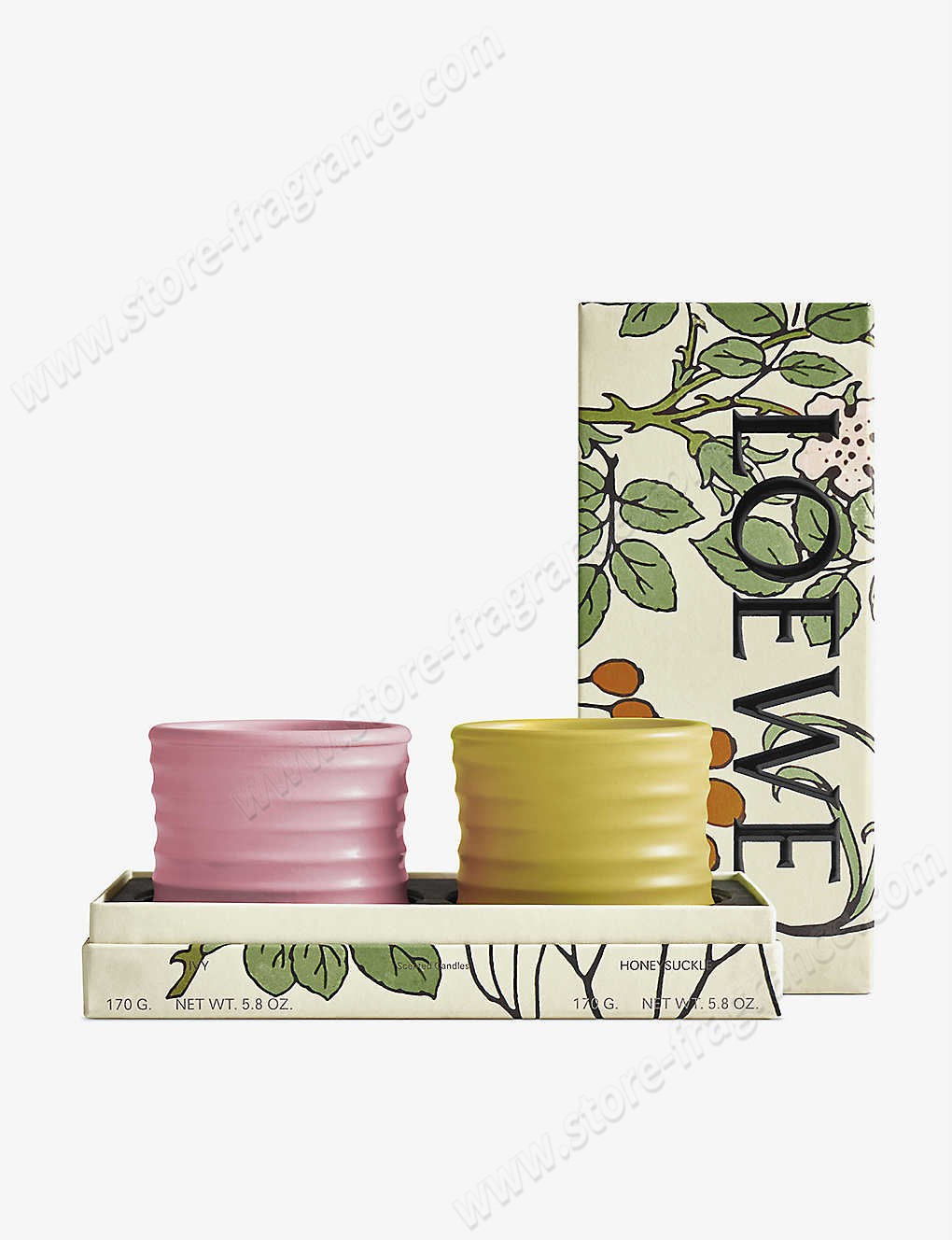 LOEWE/Honeysuckle and Ivy scented candle gift set Limit Offer - -0