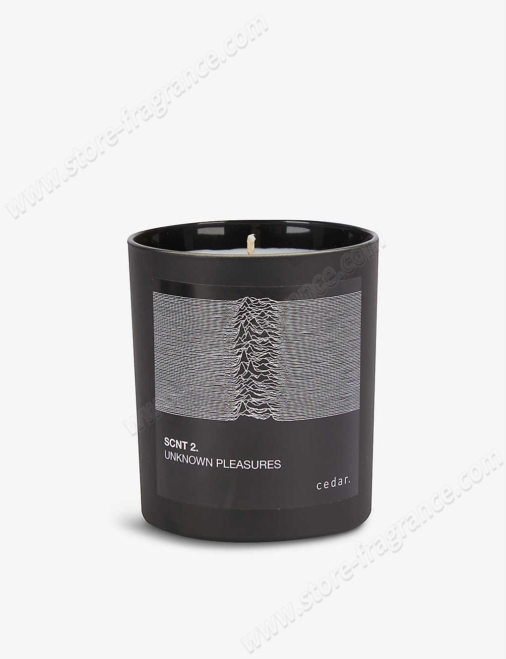 FACTORY RECORDS/Factory Records x Cedar Joy Division SCNT 3. Unknown Pleasures natural-wax candle 240g ✿ Discount Store - FACTORY RECORDS/Factory Records x Cedar Joy Division SCNT 3. Unknown Pleasures natural-wax candle 240g ✿ Discount Store