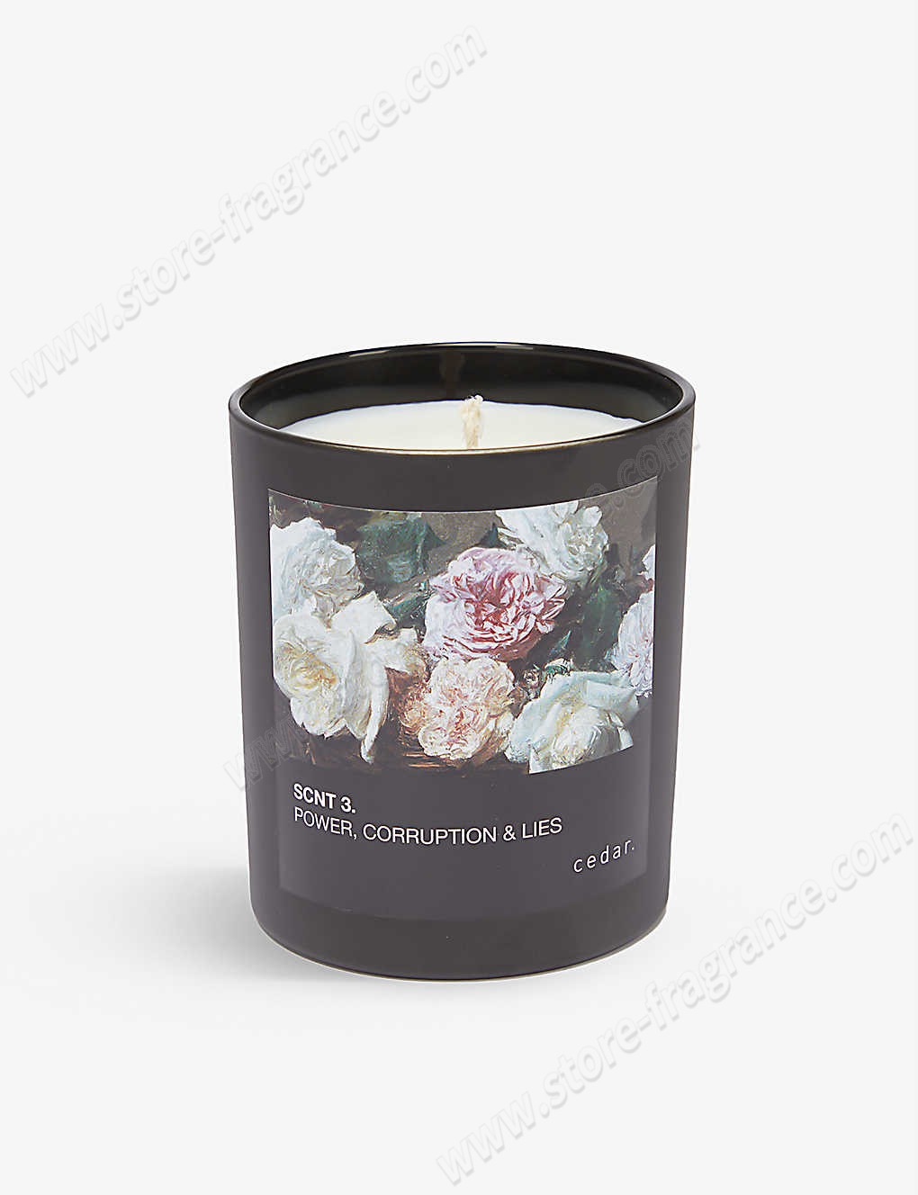 FACTORY RECORDS/Factory Records x Cedar New Order SCNT 2. Power, Corruption & Lies natural-wax candle 240g ✿ Discount Store - FACTORY RECORDS/Factory Records x Cedar New Order SCNT 2. Power, Corruption & Lies natural-wax candle 240g ✿ Discount Store