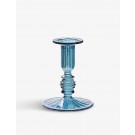 ANNA + NINA/Ocean glass candle holder 11cm ✿ Discount Store