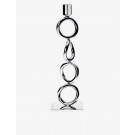 CHRISTOFLE/Vertigo four-ring silver-plated candlestick 30cm ✿ Discount Store