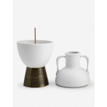 L'OBJET/Amphora Limoges porcelain incense holder Limit Offer