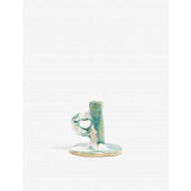 NIKO JUNE STUDIO/Glossy ceramic candlestick 11cm ✿ Discount Store