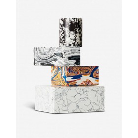 TOM DIXON/Swirl marble candelabra 24.5cm ✿ Discount Store