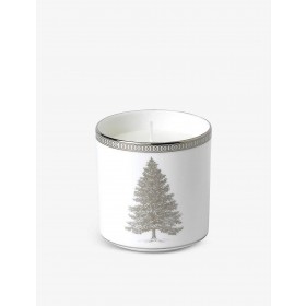 WEDGWOOD/Winter White festive spices, juniper & white heather scented candle 200g ✿ Discount Store