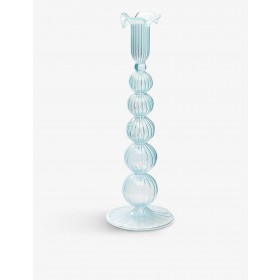 ANNA + NINA/Cloudy glass candle holder 29cm ✿ Discount Store