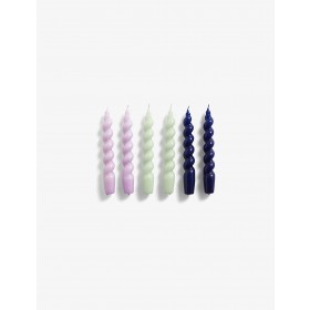 HAY/Spiral candles set of six ✿ Discount Store