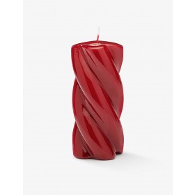 ANNA + NINA/Blunt Twisted paraffin candle 14cm Limit Offer