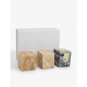 A SOUTH LONDON MAKERS MARKET/Exclusive Tula Louise marbled trio soap set ✿ Discount Store