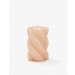 ANNA + NINA/Blunt twisted candle 10cm Limit Offer - 0