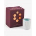 GINORI 1735/La Dama Purple Hill scented candle in porcelain pot 190g ✿ Discount Store - 1