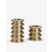SOHO HOME/Glendale brushed brass candle holders set of two Limit Offer - 0