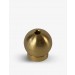 BODHA/Ritual spherical brass incense holder Limit Offer - 0