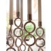 CHRISTOFLE/Vertigo four-ring silver-plated candlestick 30cm ✿ Discount Store - 1